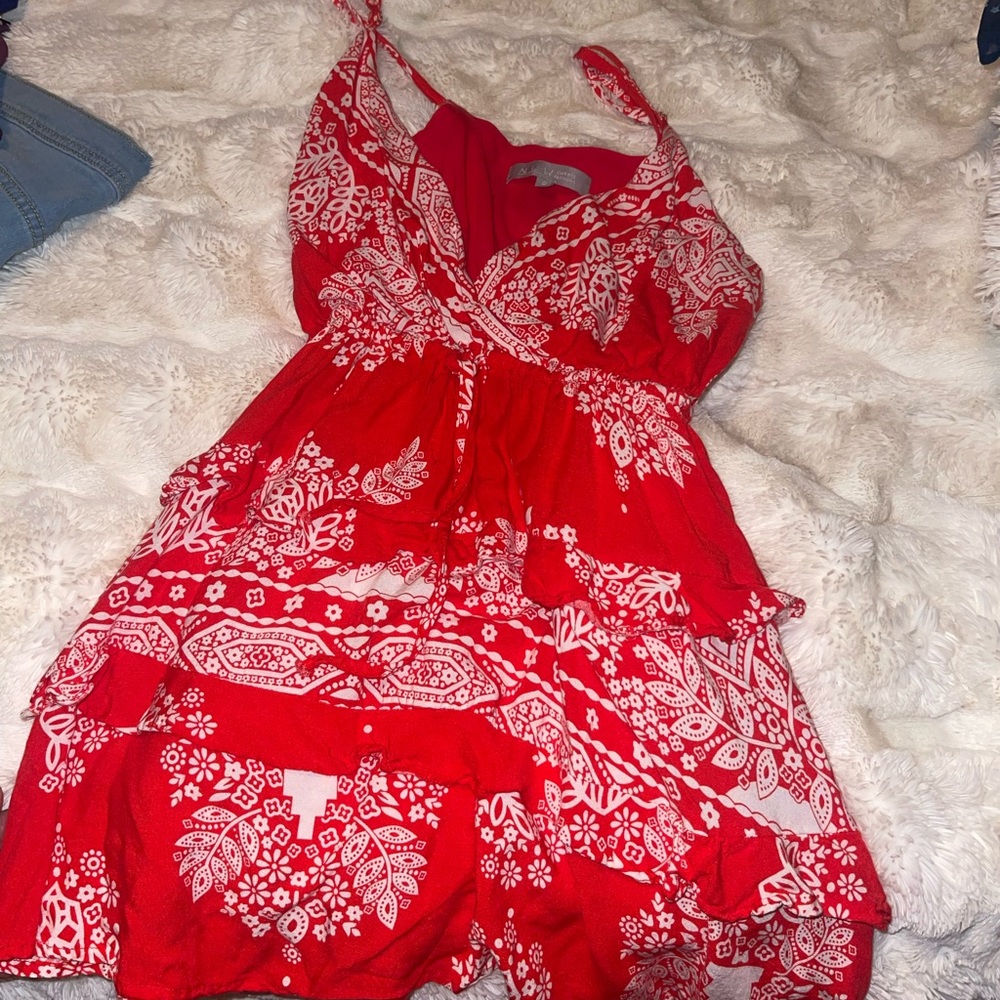 Red Boutique Dress! MUST NEED dress for summer!